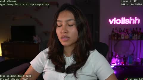 Snapshot of violishh chatting on March 2025 07:19:02 AM follow me on twitter violishh and ig violishh online show from March 2025 07:19:02 AM