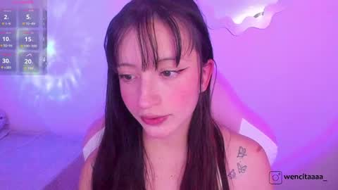 Snapshot of wenstacie_ chatting on April 2026 01:21:01 AM Wenstacie INDEPENDENT MODEL online show from April 2026 01:21:01 AM