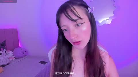 Snapshot of wenstacie_ chatting on April 2026 02:58:01 AM Wenstacie INDEPENDENT MODEL online show from April 2026 02:58:01 AM