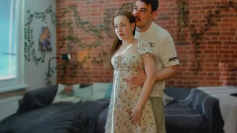 Mia and Andry  online show from April 2026 02:28:01 PM