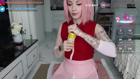 Snapshot of yourcutewaifu chatting on February 2026 07:51:01 AM Lina Fansly online show from February 2026 07:51:01 AM