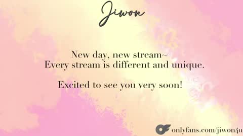 J i w o n   online show from June 2026 08:15:01 PM