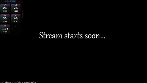 Anastasia online show from May 2026 06:02:01 PM