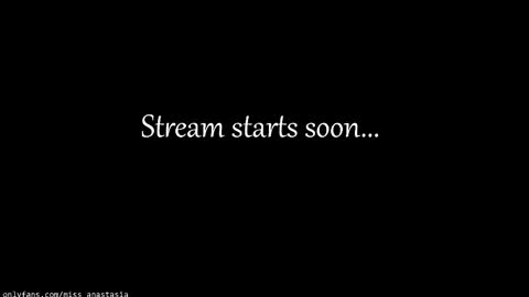 Anastasia online show from May 2026 07:08:01 PM