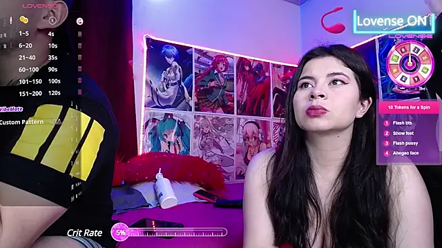 Snapshot of AntonellaAndMao chatting on March 2025 04:39:02 AM AntonellaAndMao online show from March 2025 04:39:02 AM