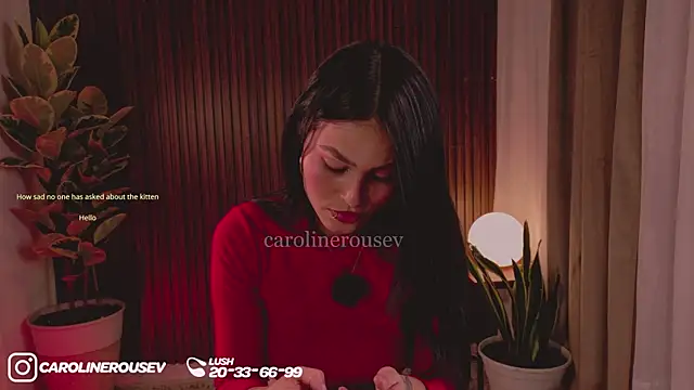 carolinerousev online show from April 2026 07:47:01 PM