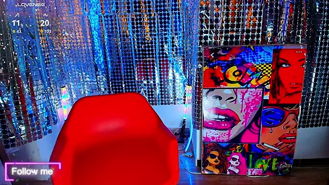 LatexDevil Blondie online show from November 2025 04:47:01 PM