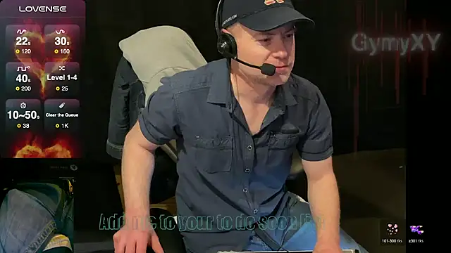 GymyXY online show from December 2024 08:02:01 AM