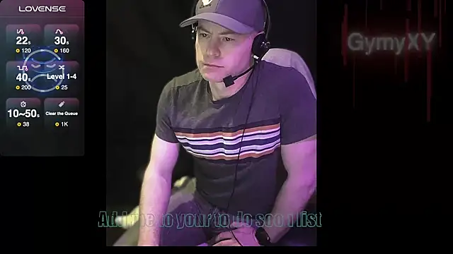 GymyXY online show from January 2025 08:32:02 AM