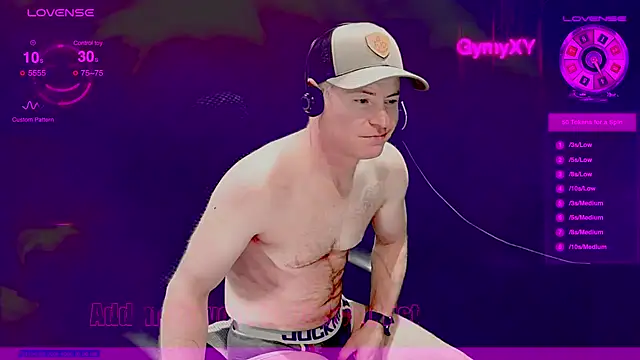 GymyXY online show from February 2025 10:54:01 AM