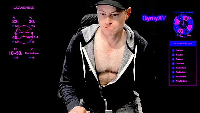 GymyXY online show from February 2025 09:21:01 AM