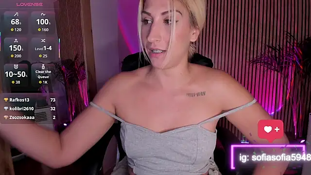 sofiah  online show from November 2025 06:40:02 PM