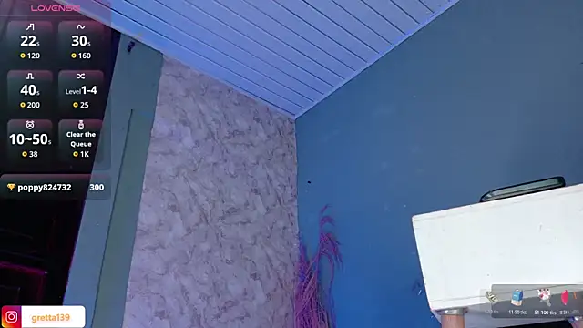  Gretta online show from October 2025 07:47:01 PM