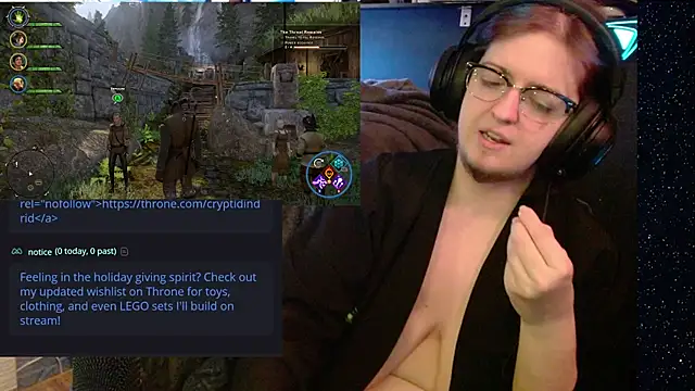 CryptidIndrid online show from January 2025 08:54:02 PM