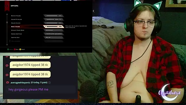 CryptidIndrid online show from January 2025 12:09:02 AM