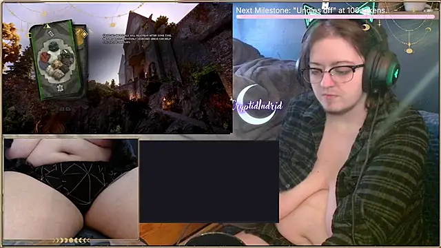 CryptidIndrid online show from February 2025 10:02:01 PM