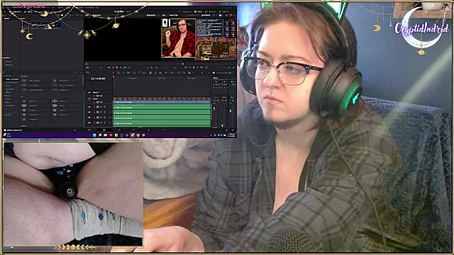 CryptidIndrid online show from February 2025 09:01:01 PM