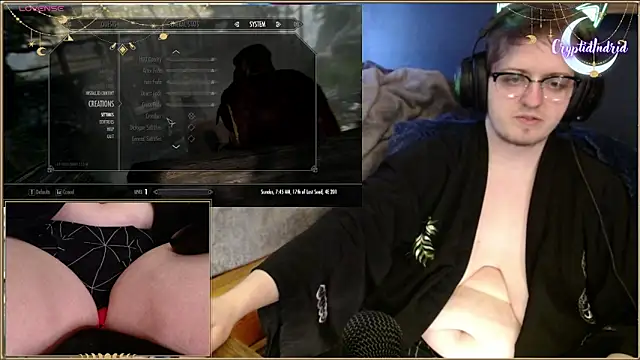 CryptidIndrid online show from March 2025 02:46:01 AM