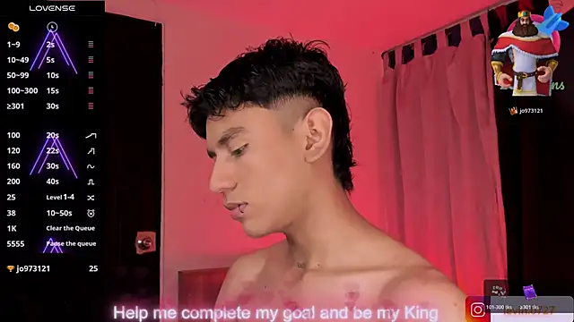 Snapshot of Levin_Hikaru chatting on March 2026 02:58:01 AM Levin Hikaru online show from March 2026 02:58:01 AM