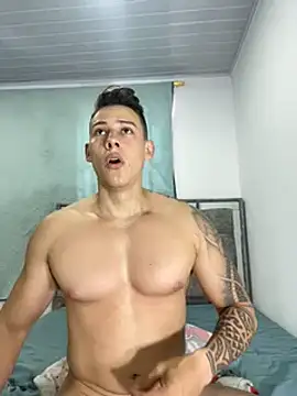 Muscle King Cum online show from January 2025 05:44:01 PM
