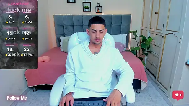 Snapshot of Alex_cute77 chatting on January 2025 12:18:01 PM Alex cute77 online show from January 2025 12:18:01 PM