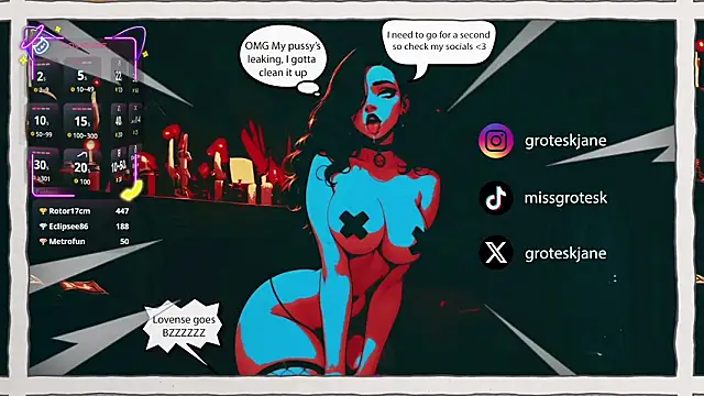 GroteskJane online show from February 2026 10:00:02 PM