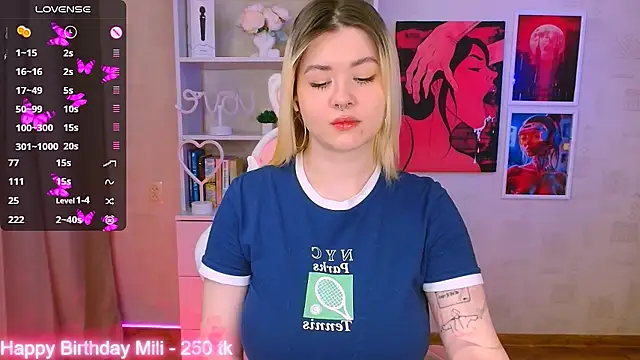 Snapshot of cutie_mili chatting on January 2025 10:38:02 AM cutie mili online show from January 2025 10:38:02 AM