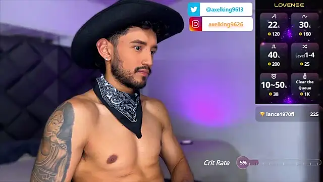 AxelKing1326 online show from January 2025 01:13:01 AM