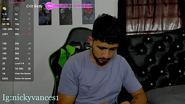 Snapshot of nicky_vances chatting on March 2026 08:23:02 PM nicky vances online show from March 2026 08:23:02 PM