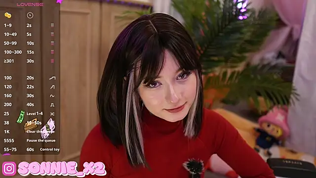 Snapshot of Sonnie_ chatting on February 2025 11:41:02 AM Sonnie online show from February 2025 11:41:02 AM