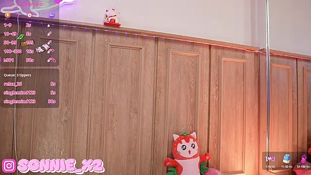 Snapshot of Sonnie_ chatting on March 2025 02:48:02 PM Sonnie online show from March 2025 02:48:02 PM