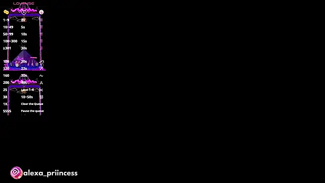 Alexa priincess online show from February 2025 03:09:02 PM