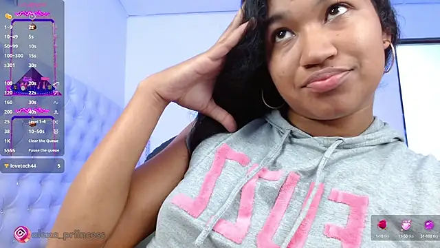 Alexa priincess online show from March 2025 06:54:01 PM