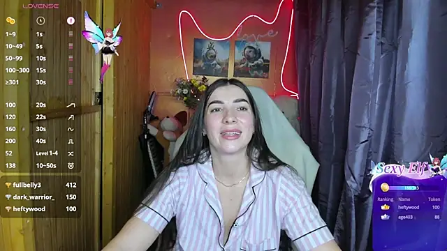 Fiery Brunette  online show from January 2025 05:10:01 PM