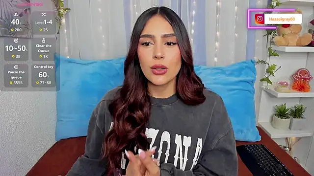 Snapshot of HazzelGray chatting on October 2025 03:41:01 PM HazzelGray online show from October 2025 03:41:01 PM