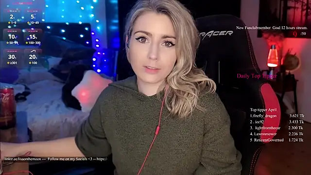 Lisaonthemoon online show from April 2026 05:26:02 PM