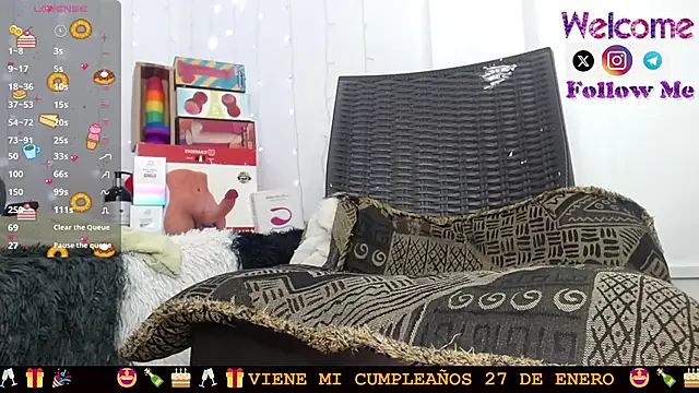 SofiaMadisson online show from January 2025 07:28:01 PM