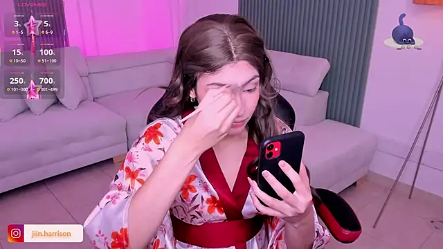 Snapshot of Jin-harrison chatting on October 2025 11:19:01 AM Jin-harrison online show from October 2025 11:19:01 AM