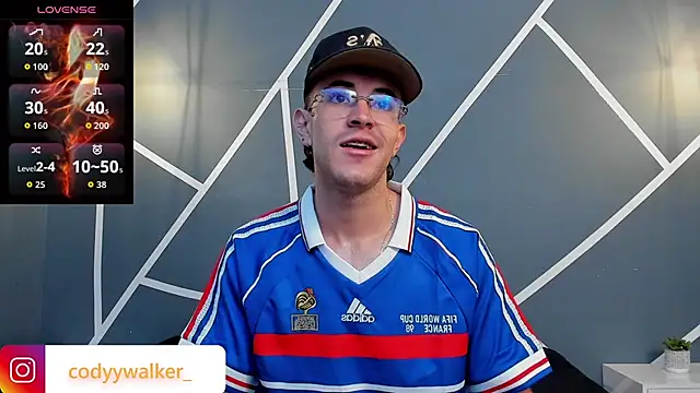 CodyWalkerR online show from April 2026 11:18:01 PM