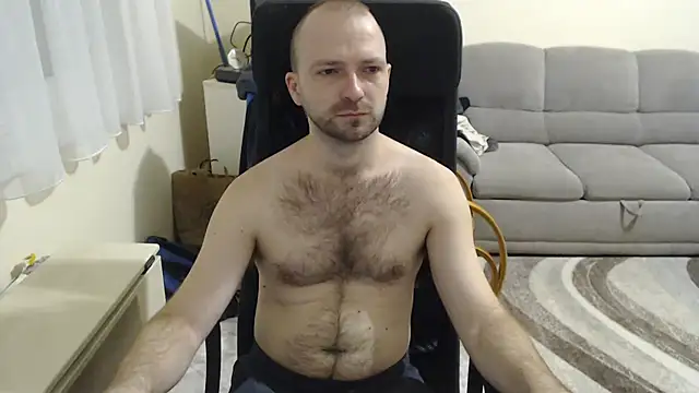RealManHaveHairy online show from January 2025 03:50:01 PM