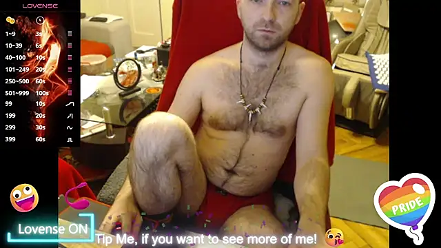 RealManHaveHairy online show from March 2025 07:25:01 PM