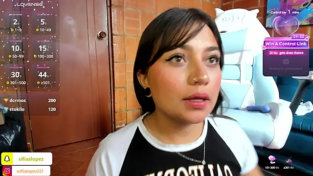 Snapshot of sofiaalopez2 chatting on December 2024 05:33:02 PM sofiaalopez2 online show from December 2024 05:33:02 PM