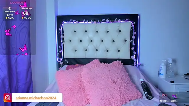 Snapshot of AriannaMichaelson chatting on February 2025 02:19:02 AM AriannaMichaelson online show from February 2025 02:19:02 AM
