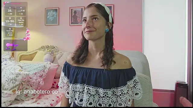 Snapshot of KittyAna chatting on March 2026 08:23:02 PM KittyAna online show from March 2026 08:23:02 PM