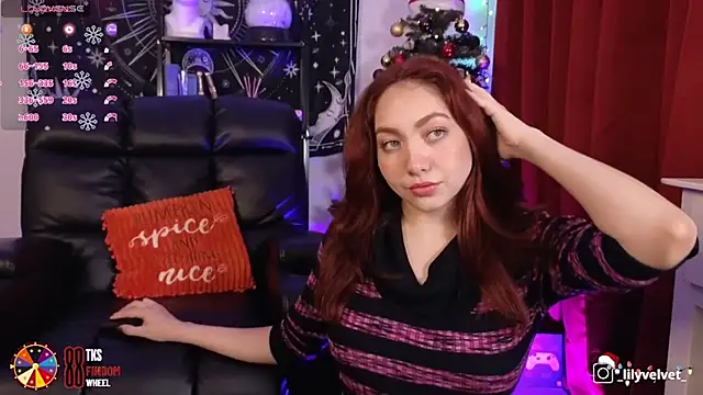 Snapshot of LilyVelvett chatting on December 2024 03:40:01 AM LilyVelvett online show from December 2024 03:40:01 AM