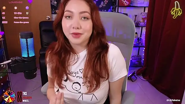 Snapshot of LilyVelvett chatting on February 2025 04:54:01 AM LilyVelvett online show from February 2025 04:54:01 AM