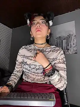 Snapshot of _Gothiccbitch_ chatting on January 2025 06:52:02 AM Gothiccbitch online show from January 2025 06:52:02 AM