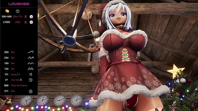 ElfieLove online show from December 2024 06:17:02 PM