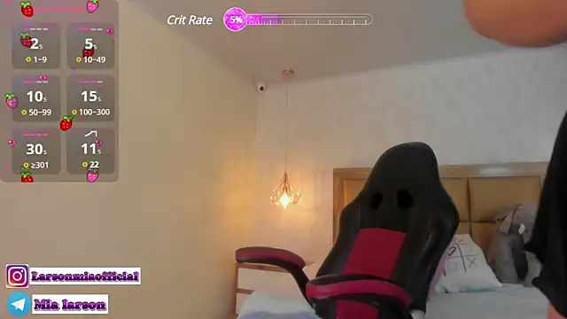 LARSONMIA online show from January 2025 12:42:01 PM