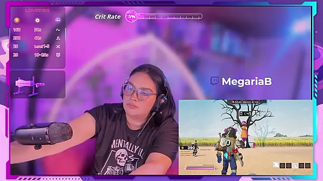 Snapshot of MegariaB chatting on February 2026 04:42:01 AM MegariaB online show from February 2026 04:42:01 AM